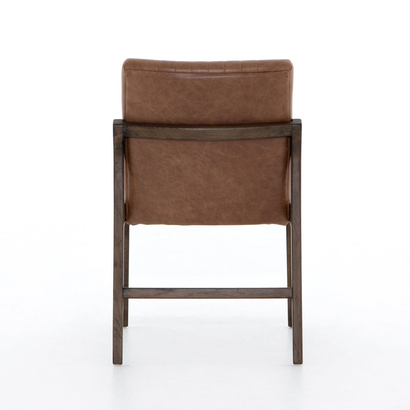 Alice Leather Dining Chair, Sonoma Chestnut