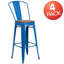 Tabouret de salle à manger en métal Margherite-466744695-460918465