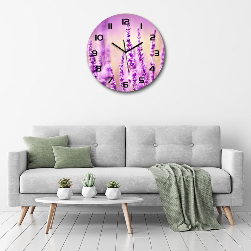 Julizza Glass Wall Clock