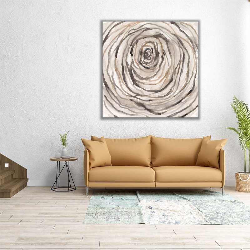 Branche torsadée II - reproduction d'art sur toile, H 24 po x l 24 po