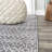 Altab Moroccan Vintage Geometric Gray/Cream Rug-644299709