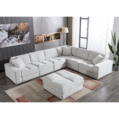 Canapé modulaire réversible de coin de 114 po Buchanon