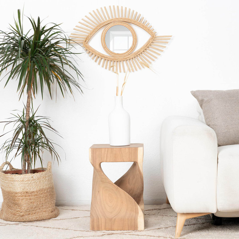 Ursula Wood Accent Stool