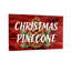 Motif de fond de Noël Noël pomme de pin en bois-210819925