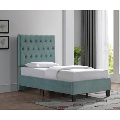 Structure de lit avec tête de lit Upholstedred