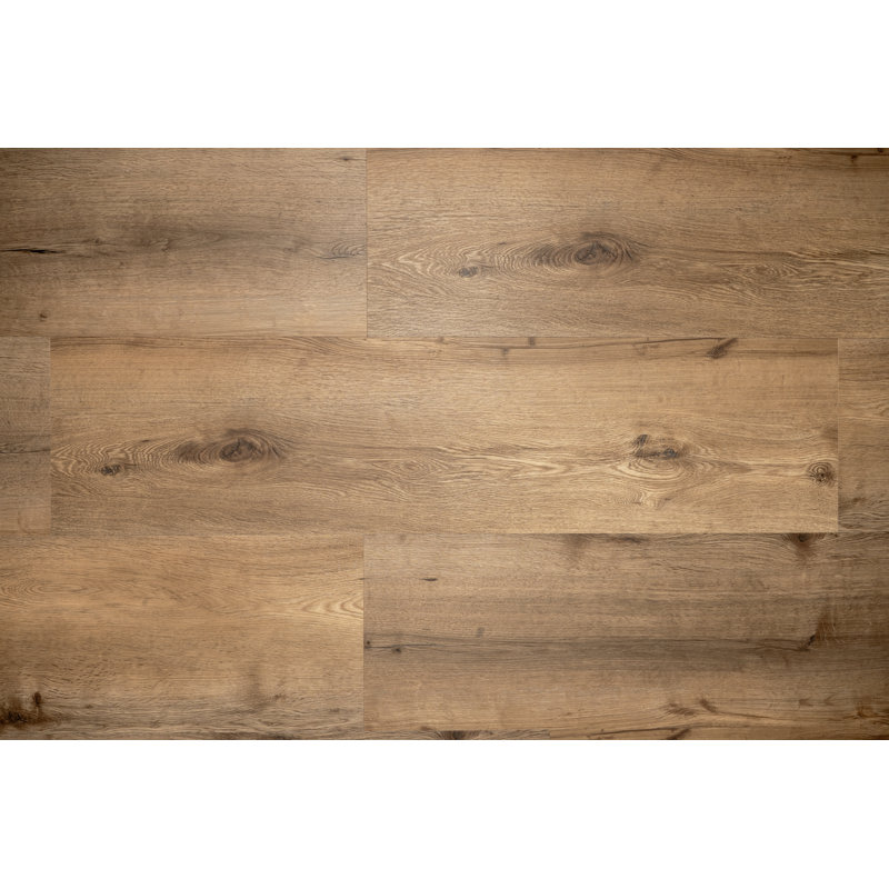 Planches de vinyle Blues SPC - 48 po x 12 po - Chêne Harpo