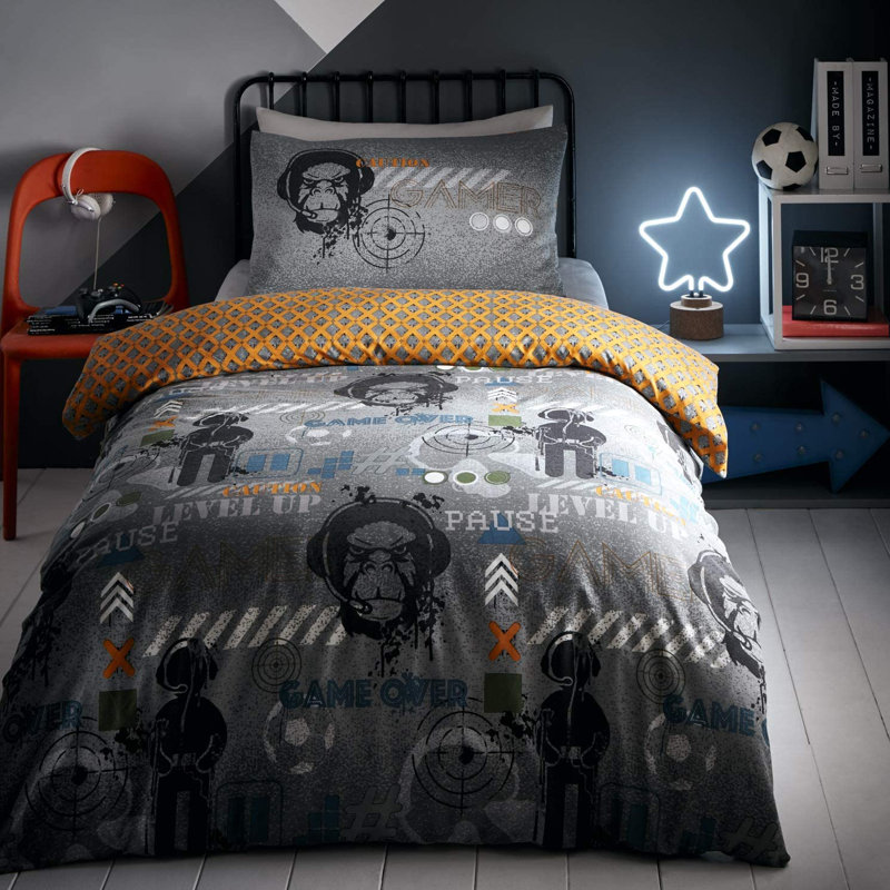 Akintomiwa No Pattern Duvet Cover Set with Pillowcases