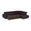 Camden Real Leather Corner Sofa with Pull-Out Bed, Storage & Adjustable Headrests-15731925-15731920