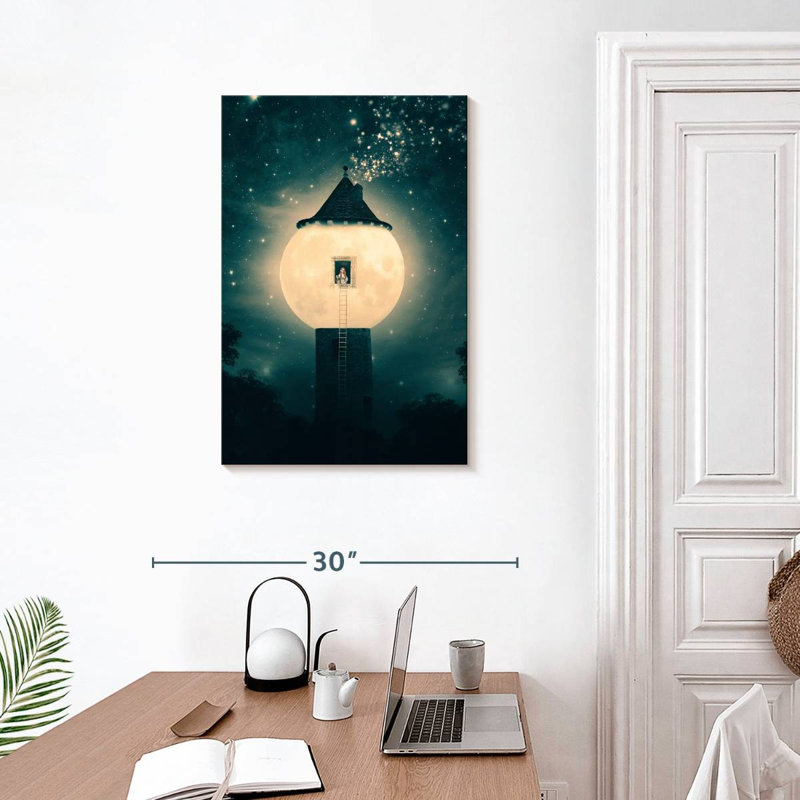 Oberle The Moon Tower, 30" H x 20" W