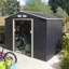 Rowlinson Trentvale 8x6 Metal Apex Shed-235391893
