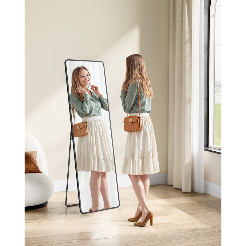 Aluminium Rectangle Floor Mirror