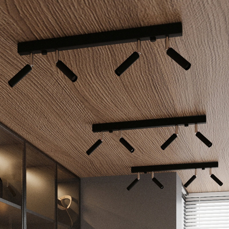 Aluminium Spotlight, Black