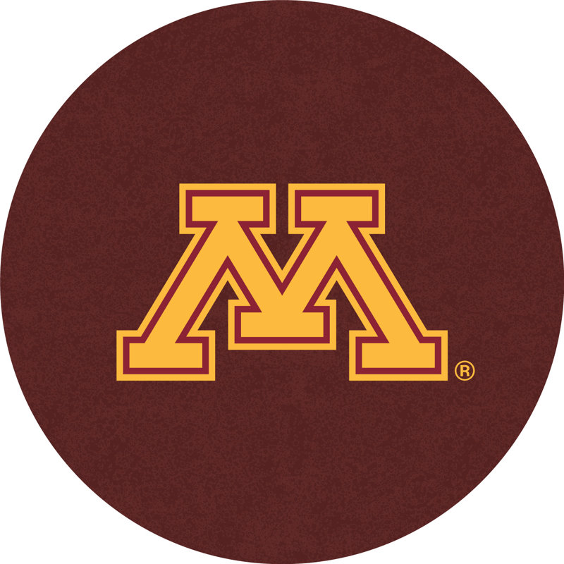 Table de pub NCAA, Chrome, Université du Minnesota, H 42 po