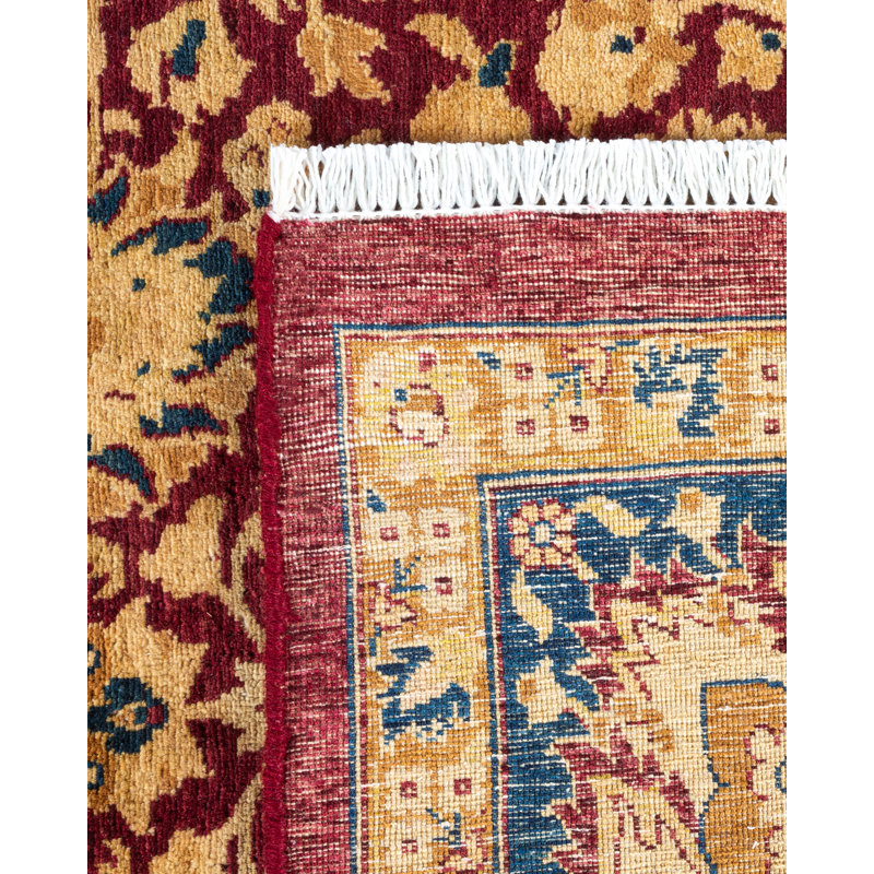 Classic One-of-a-Kind 6'2" X 9' Hand Knotted Area Rug