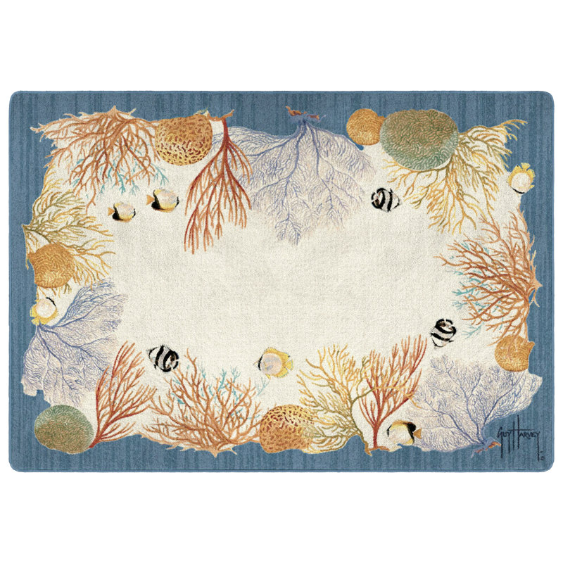 Tapis Guy Harvey, Rectangle 5 pi 4 po x 7 pi 8 po