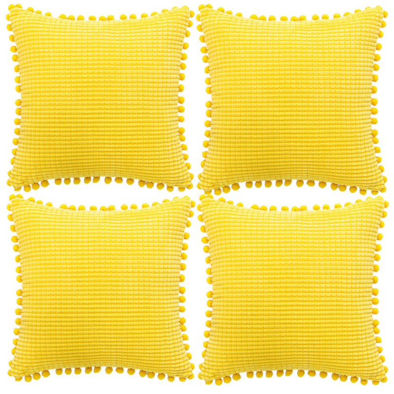 Housse de coussin Desray, Jaune
