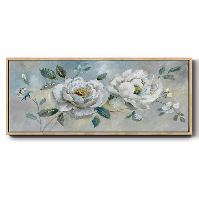 Darling Duo- Framed Canvas, 20" H x 50" W