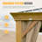 14X20ft Hardtop Gazebo, Permanent Metal Gazebo With Galvanized Steel Double Roof And Aluminum Frame, Curtain And Netting, Large Pavilion Gazebo For Patio Deck Garden-109566829