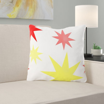 Coussin de jeté stars