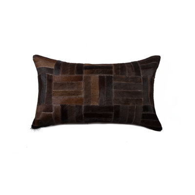 Geometric Microsuede Throw Pillow
