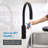 Amalfi Single Handle Deck Mount Standard Kitchen Faucet-114728325