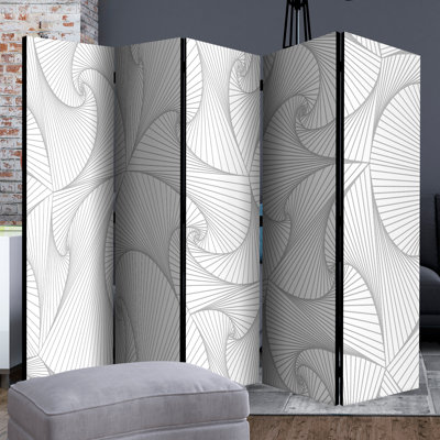 Murial 172cm H Folding Room Divider