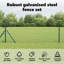 Vidaxl Chain Link Fence With 7 Posts Galvanised Steel-114858439-114858438