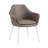 Teegan 19'' H Upholstered Metal Armchair-438107530-463156451
