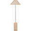 Hali 152cm Cerused/Limed Traditional Floor Lamp