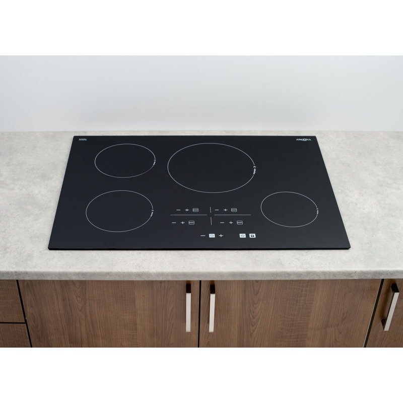 Ancona Elite 30 in. 4-Burner Induction Cooktop in Black Ceramic