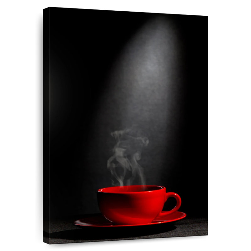 Yarlin Steaming Coffee Cup, 30" H x 20" W