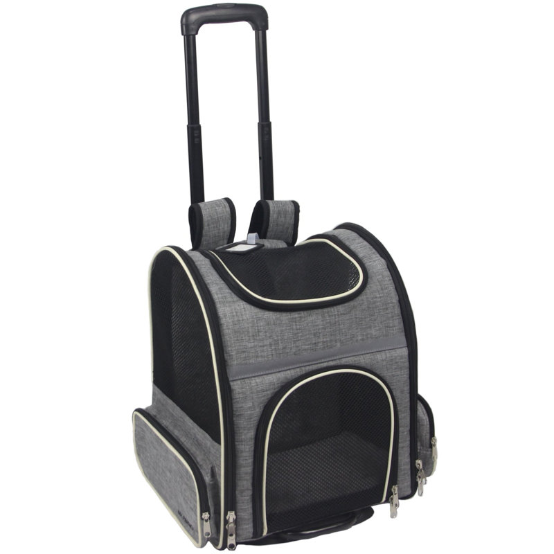 Collapsible Soft-Sided Crate with 2 Doors