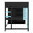 Space-Saving Wood Loft Bed with Desk, Wardrobe Storage and RGB Light-1869119593