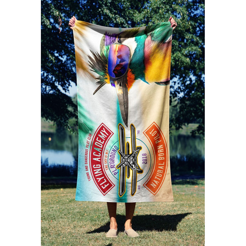 Ultra-Soft Beach Towel, 30 x 59 Inches | 70% Polyester / 30% Polyamide, Microfilament Fabric | Quick-Dry, Lightweight & Compact for Travel | Perfect for Beach, Pool, Gym, and Outdoor Adventures