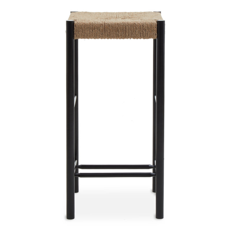 Obrian Counter Stool with Solid Wood Frame