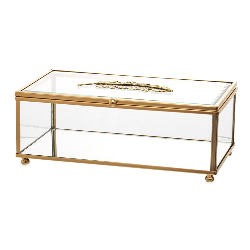 Glass Jewelery Box +
