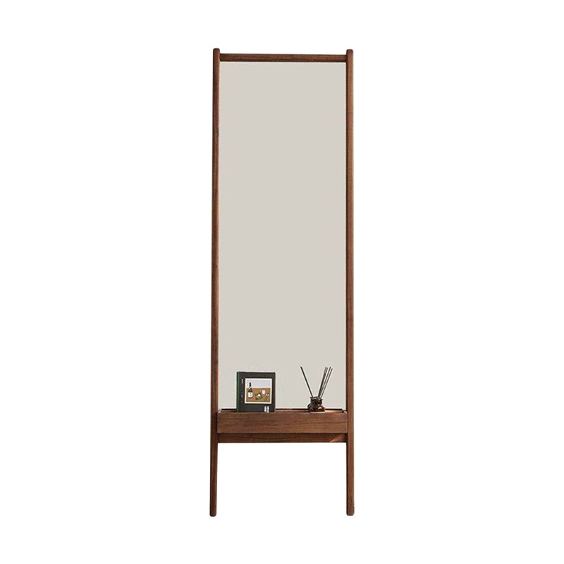 Rectangle Solid + Manufactured Wood Full Length Mirrors