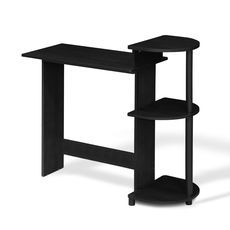 Eleonore Computer Desk, Americano/Black