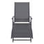 Chaise longue inclinable longue