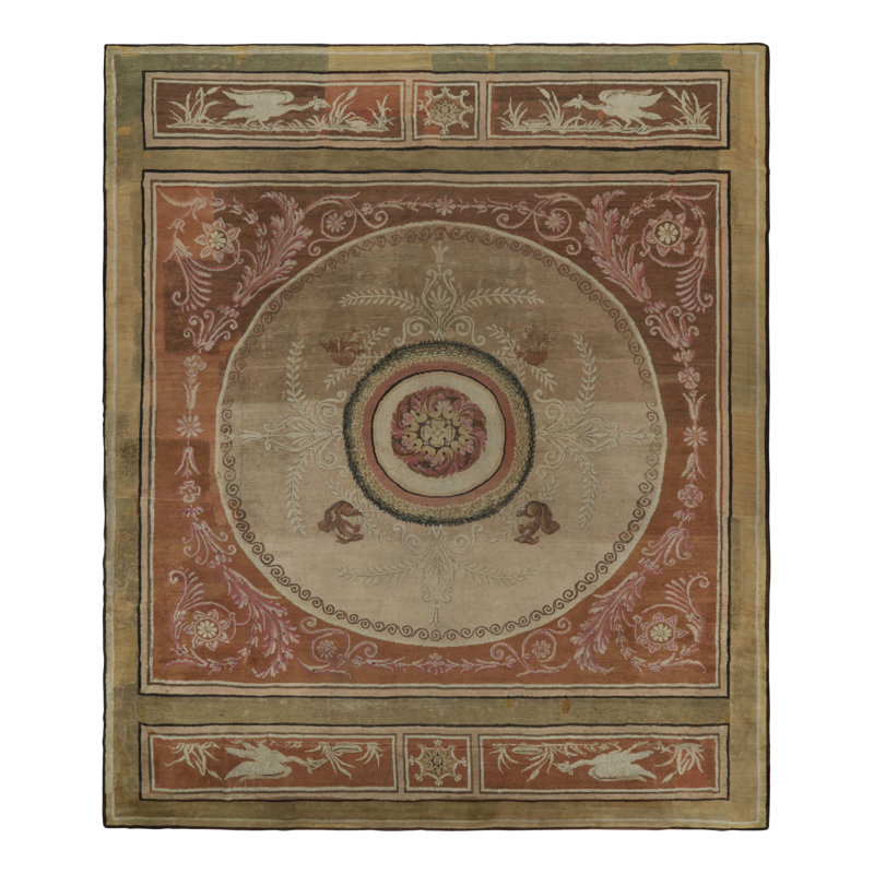 Antique One-of-a-Kind 13'10X16'5 Hand Knotted Area Rug