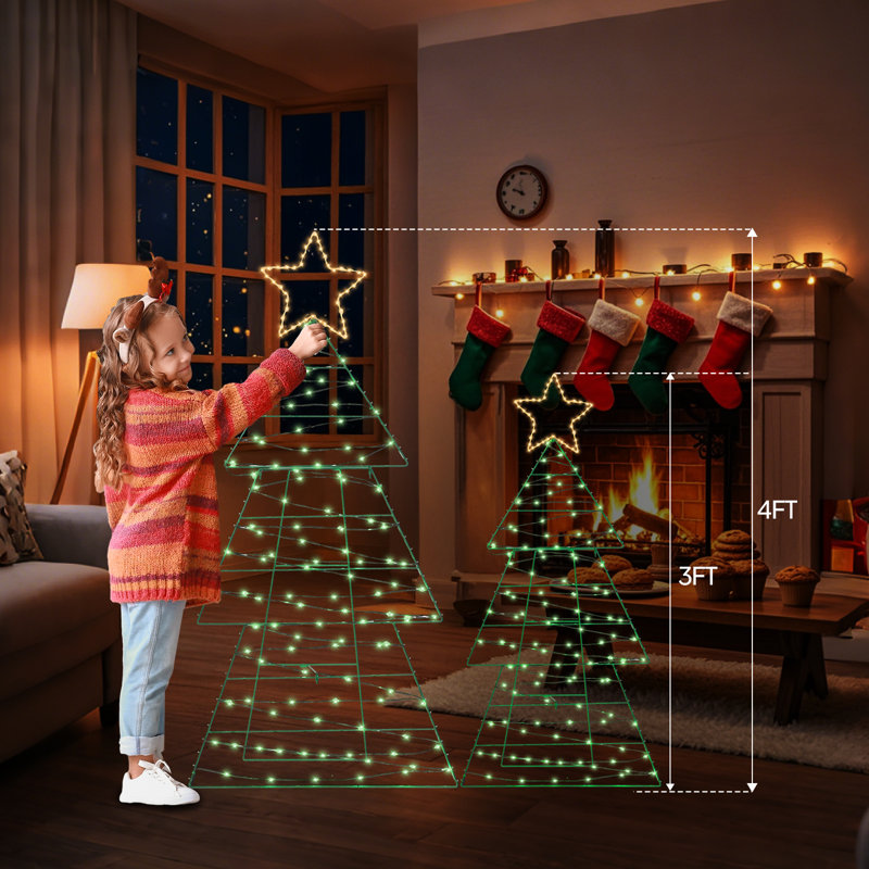 Décoration de Noël pour arbre de Noël 2 pièces