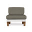 Catalina Outdoor Teak Lounge Chair-502431828-502431838