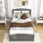 Urita Twin Size Platform Bed with Headboard-50916477