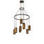 48" Wide Cartier 9 Light Cascading Chandelier