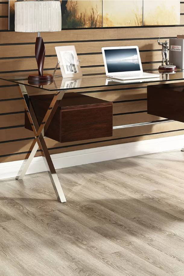 Balhi suspended glass store writing desk