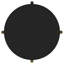 Table de bout ronde Benson
