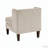 Elodie 27.5" Mid-Century Modern Armless Accent Chair-1582318781