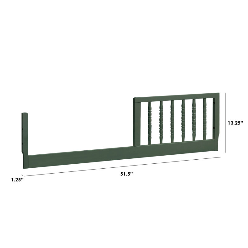 Rail pour lit de bébé Jenny Lind, Vert forêt