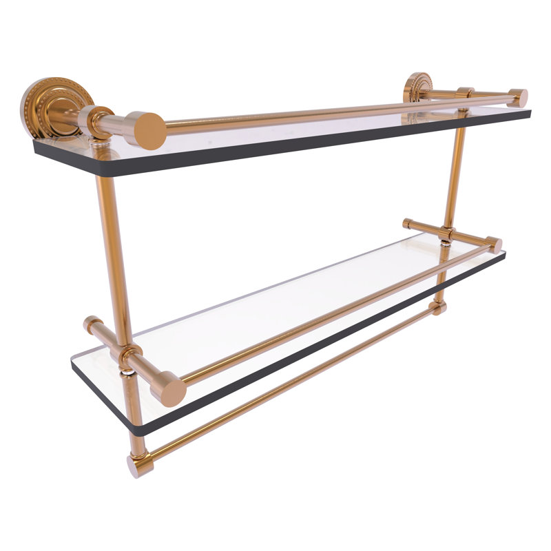Étagère murale Marchmont, Bronze brossé, H 12 po x l 22 po x P 5 po