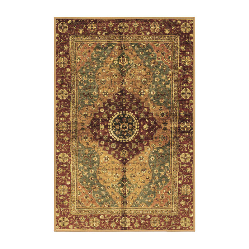 Oriental Indoor Rug, Rectangle 4' x 6'